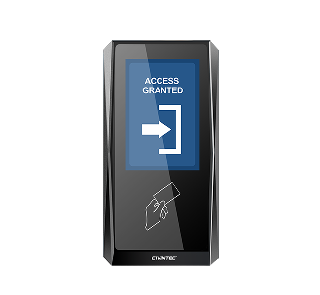 CT5 touch screen access control reader