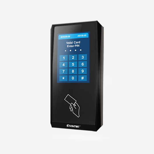 CT5 touch screen access control reader