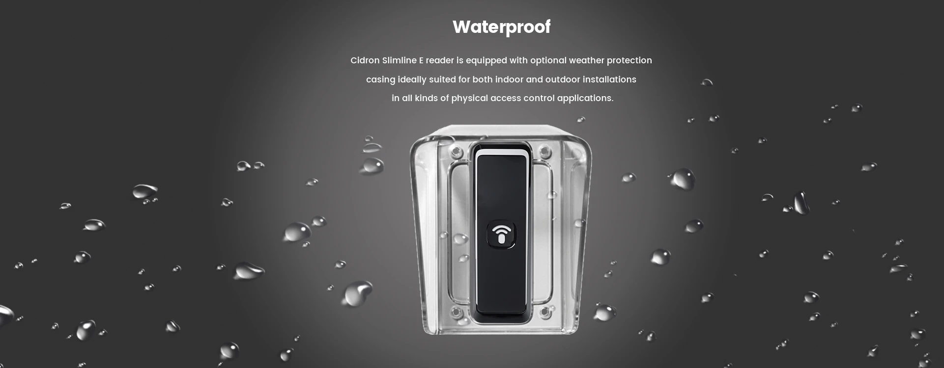 Cidron outdoor reader