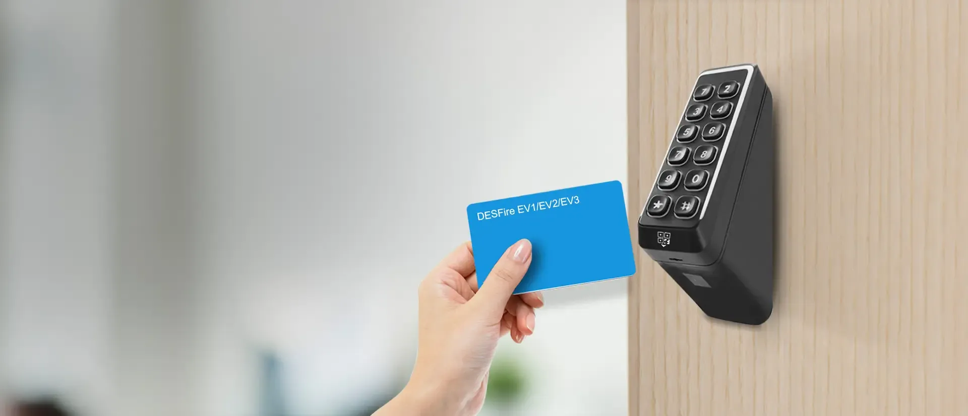 RFID access control card reader