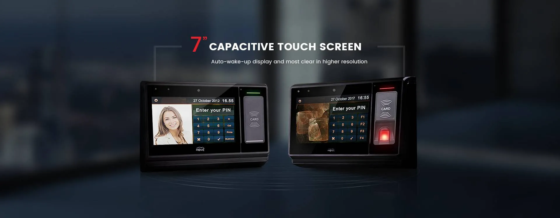Touch screen access control deivce