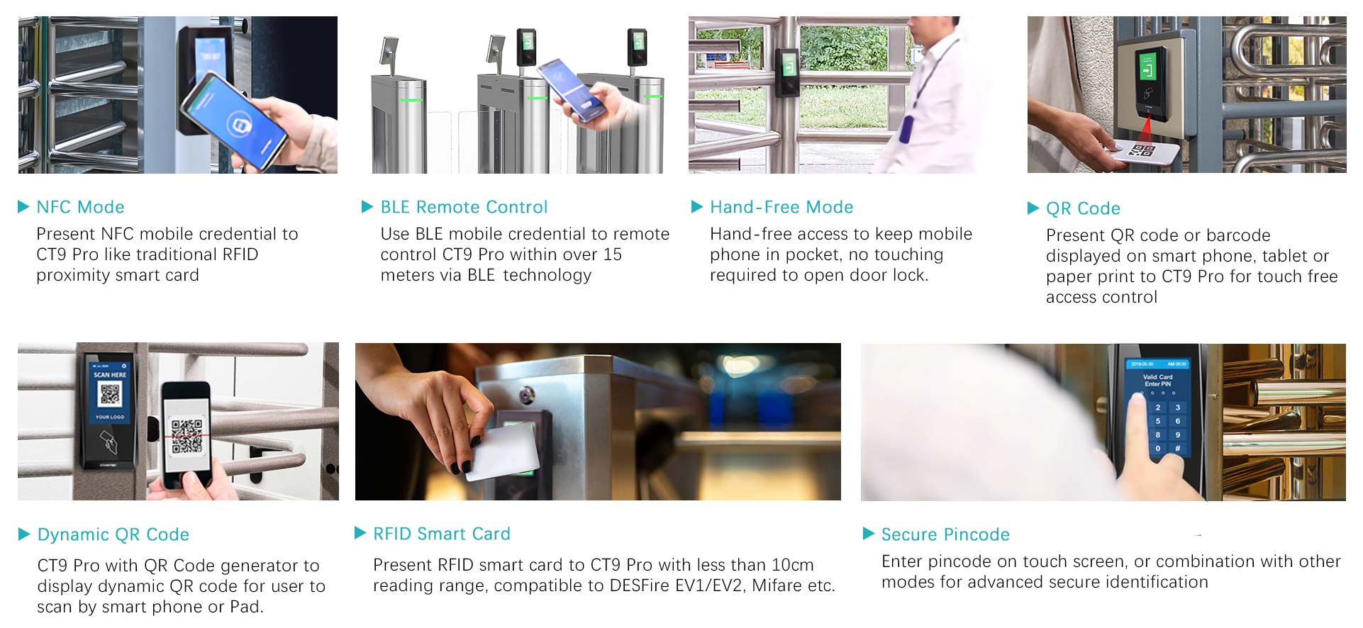 turnstile access control system