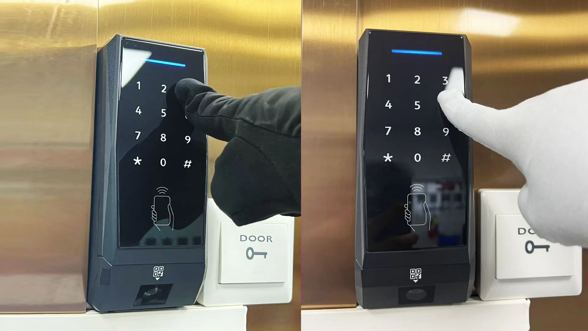 CT9 E can be used with glove for facility control CT9 E can be used with glove for facility control