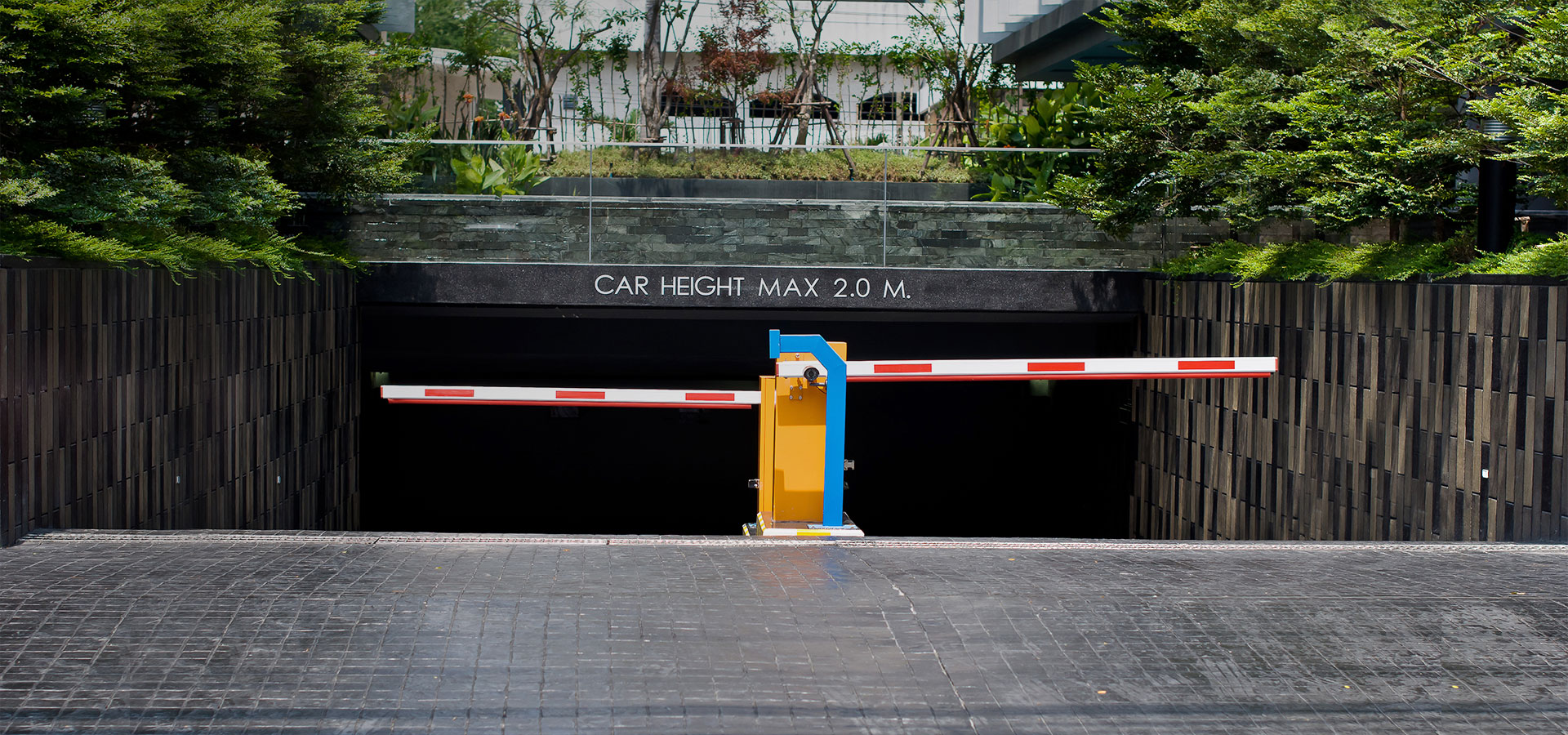 parking barrier gate control